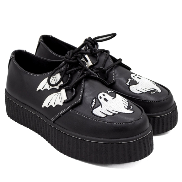 NIB Strange Cvlt Black and White Ghost Creepers In W12 - Picture 3 of 6